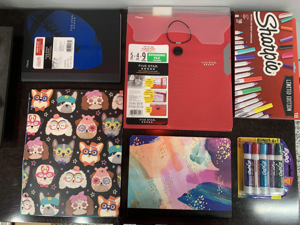 LIMITED DROP: School Supplies Mystery Box - BuyMysteryBoxes.com (a division of Barton's Discounts)
